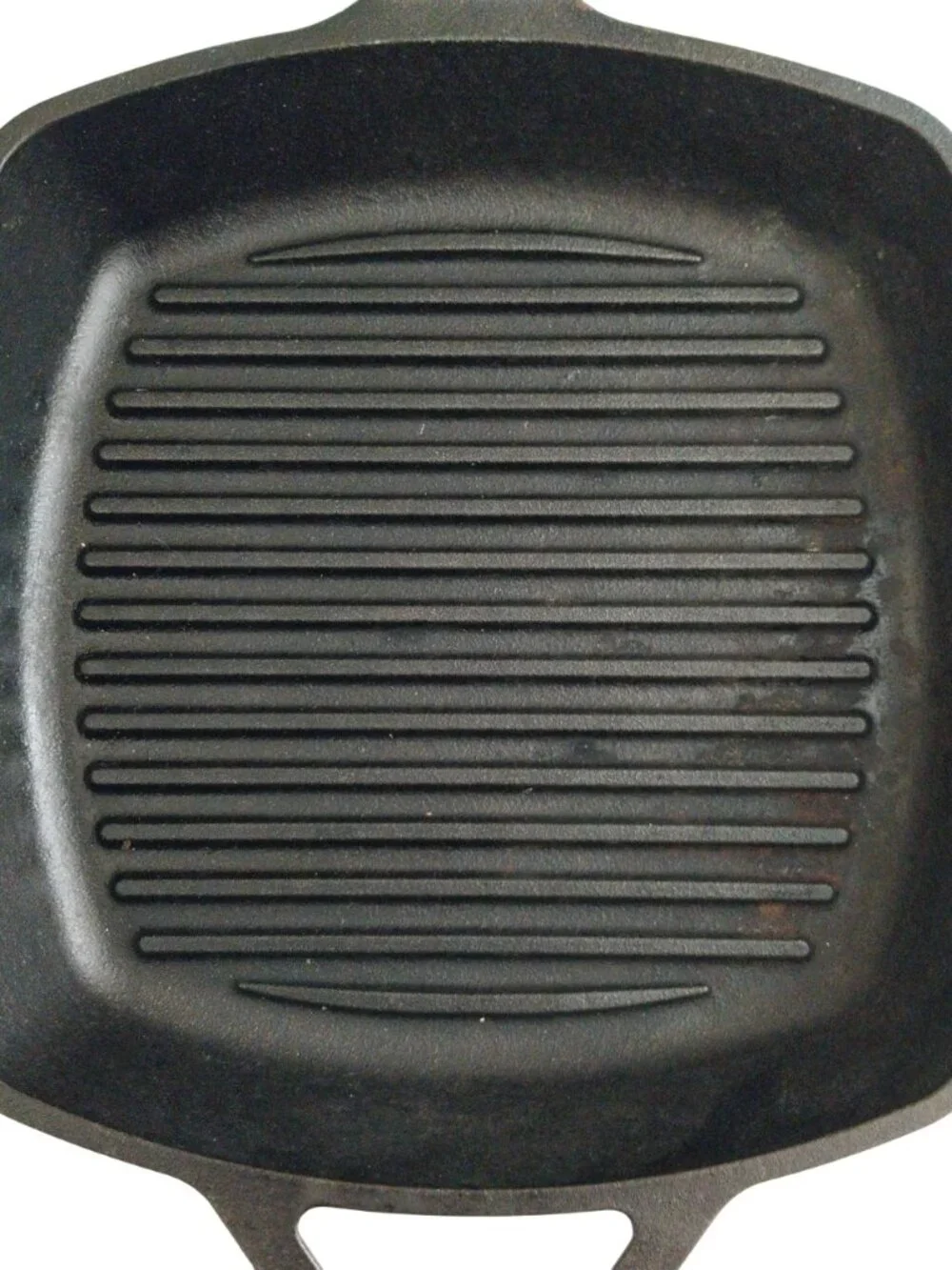 Lodge Cast Iron Square Skillet Grill Pan 8SGP 10.5 inch Non-Toxic Cookware